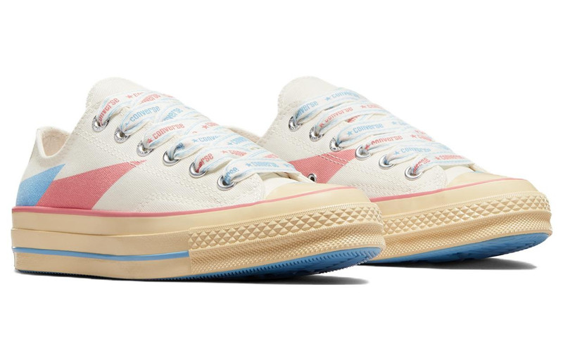 Converse Chuck 70 Low 'Beige Pink Blue Abstract' A07150C 3