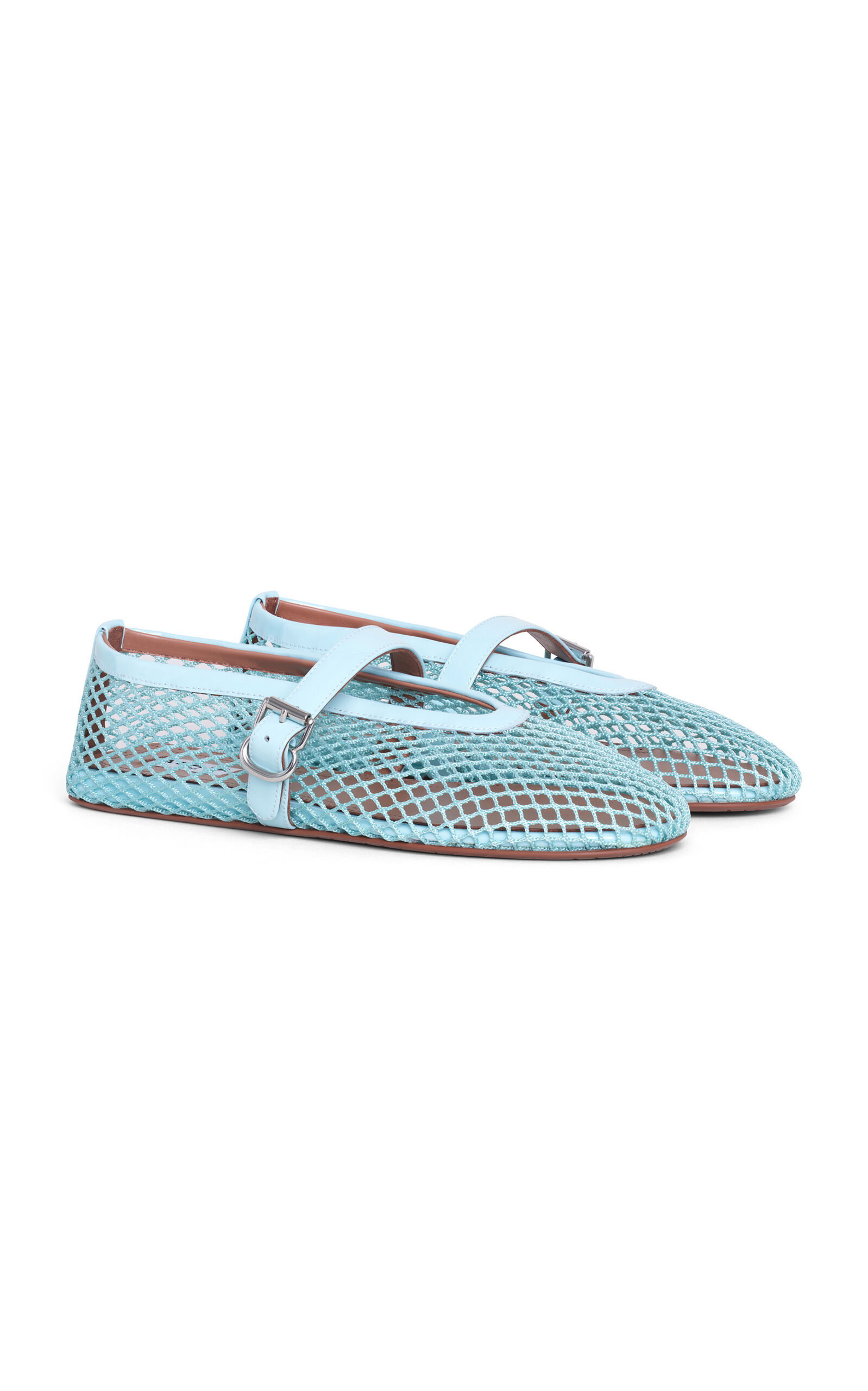Mesh Mary Jane Flats blue - 2