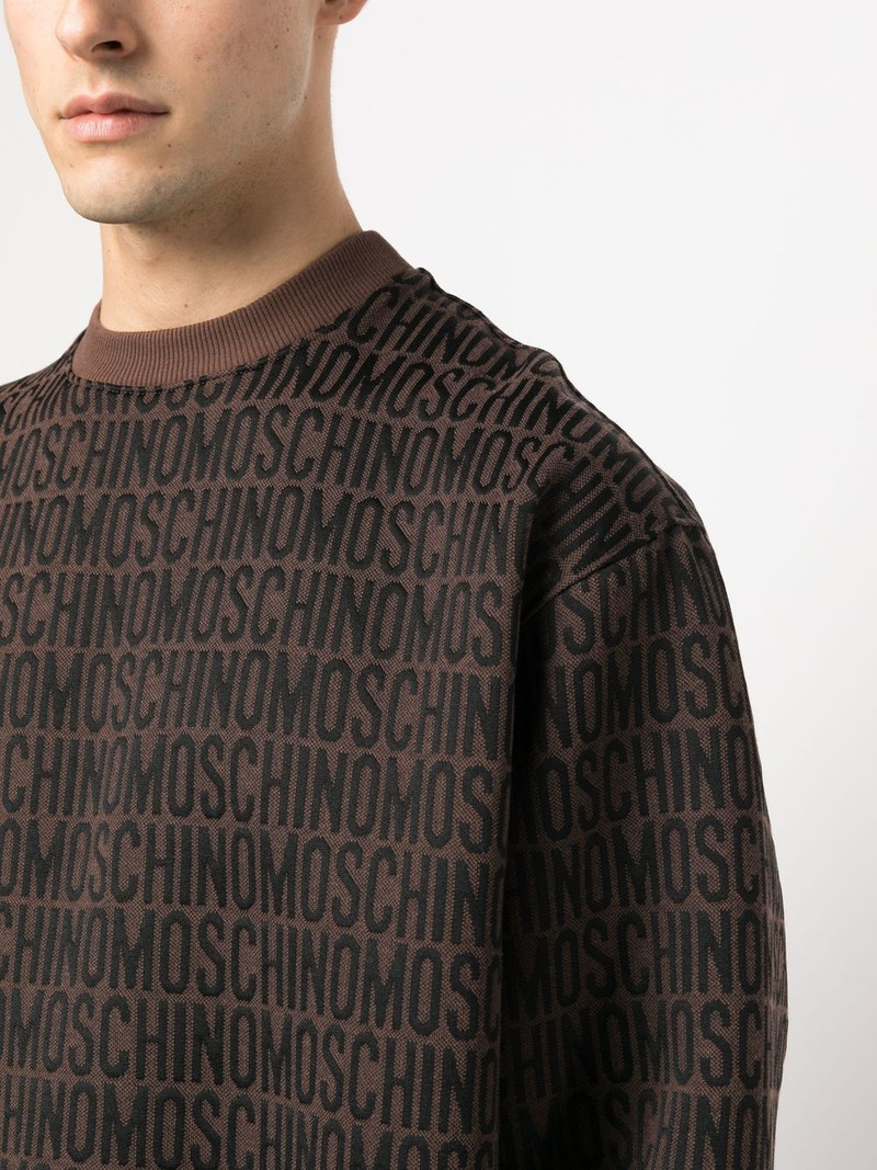 logo-print sweater 5