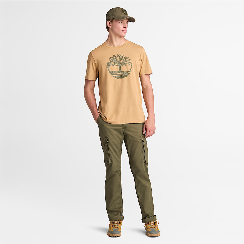 Men's Northwood Floral Tree Logo Short-Sleeve T-Shirt 3