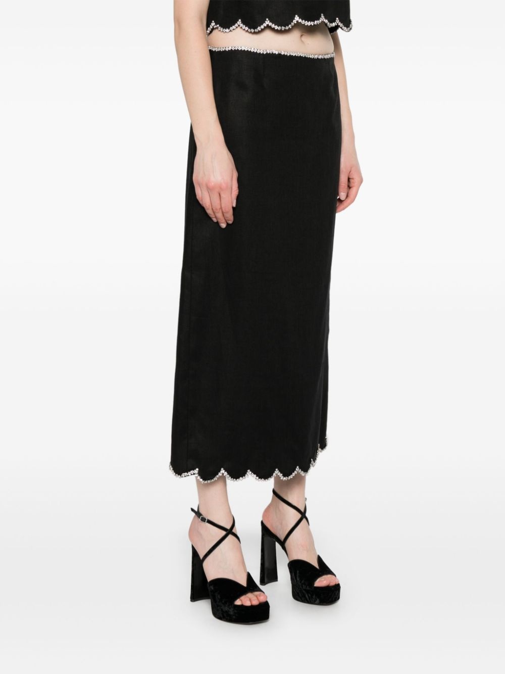 Crush midi skirt - 3