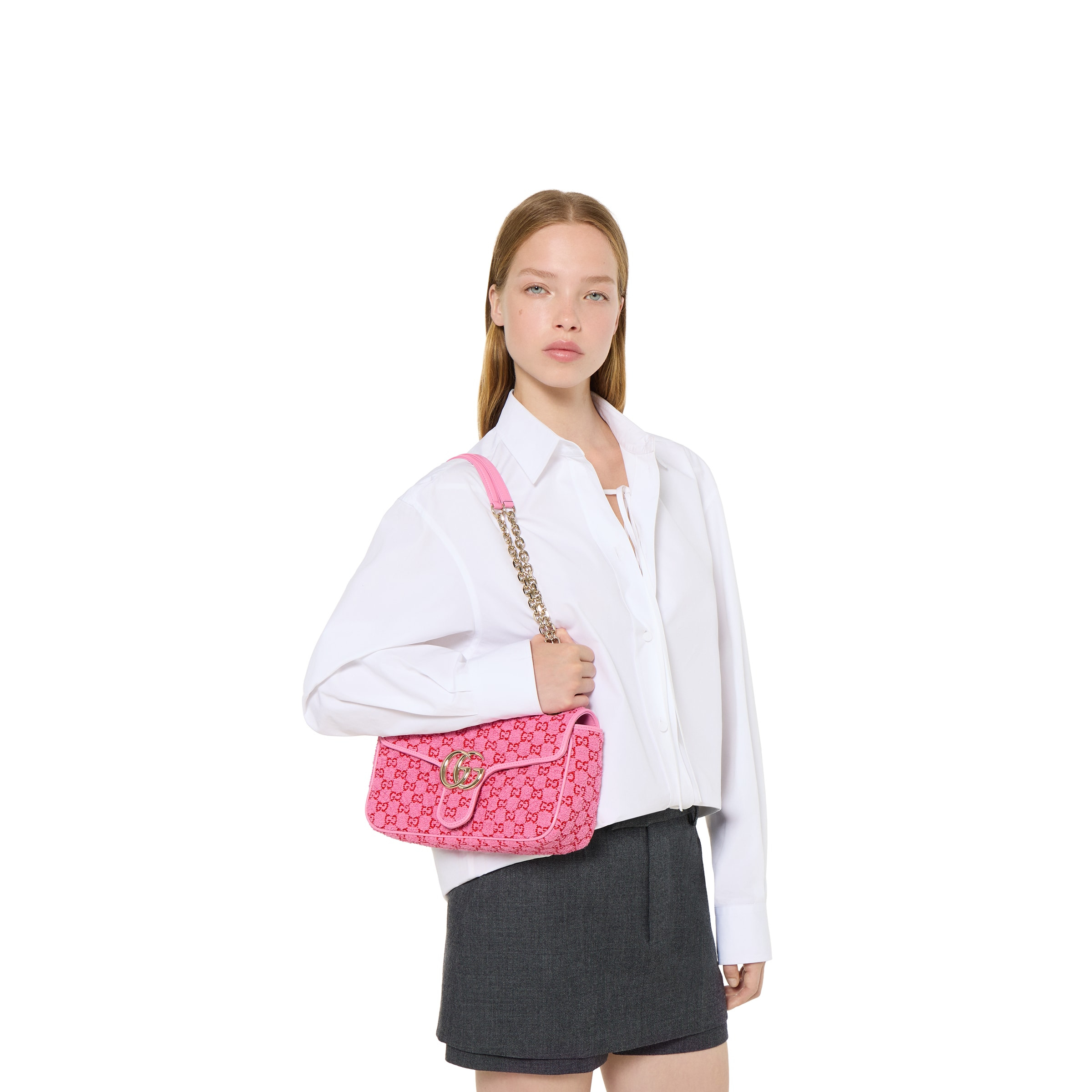 GG Marmont medium shoulder bag - 3