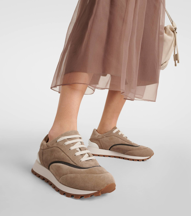 Suede sneakers 4