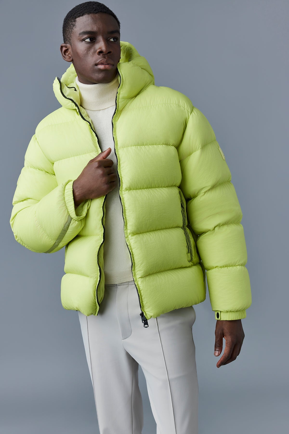ADELMO-LC Heavy down jacket with soft-wash crinkle - 5