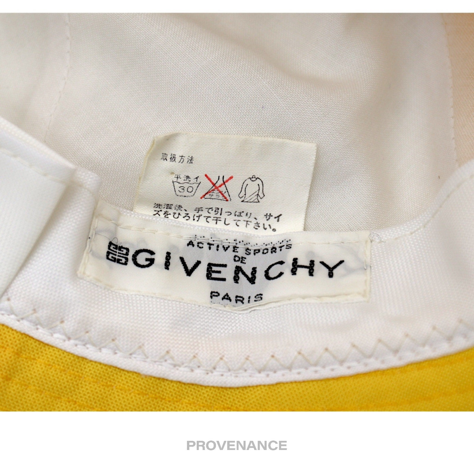 Givenchy 4G Bucket Hat - Yellow White Patchwork - 6