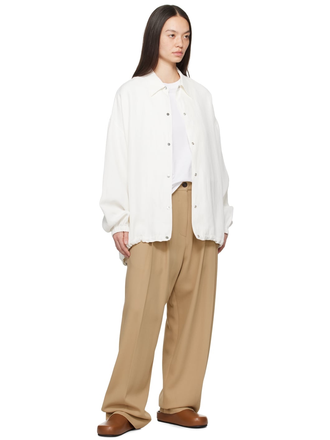 SSENSE Exclusive Brown Wearing Slip-On Loafers - 5