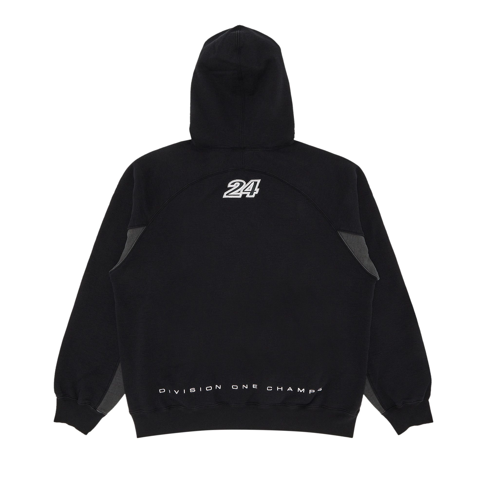 Supreme Supreme Division Hooded Sweatshirt 'Black' | REVERSIBLE