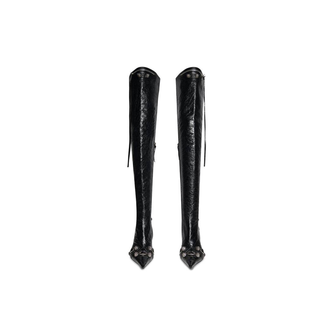 Women's Cagole 90mm Over-the-knee Boot  in Black - 3