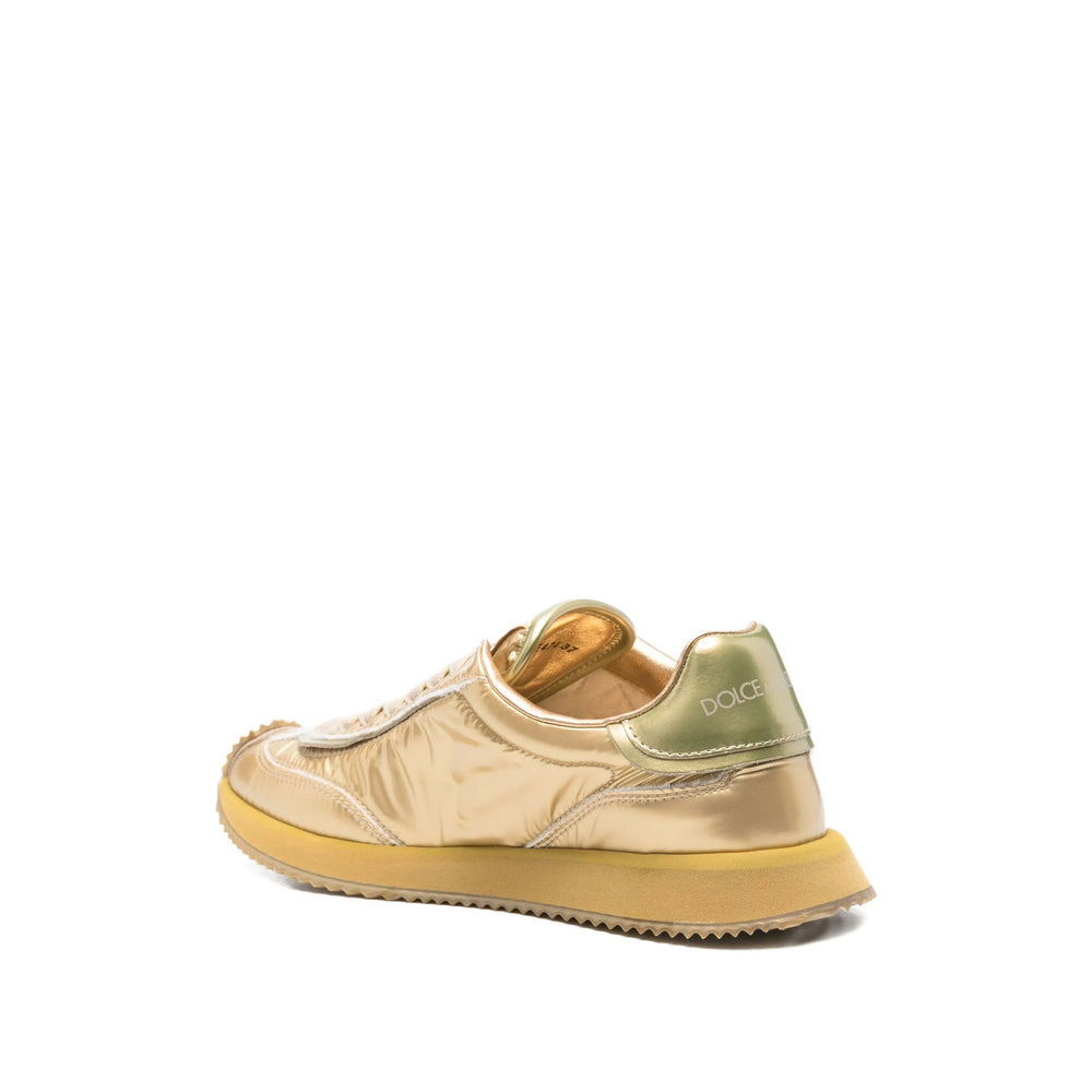Dolce & Gabbana Gold Trainers Women - 4