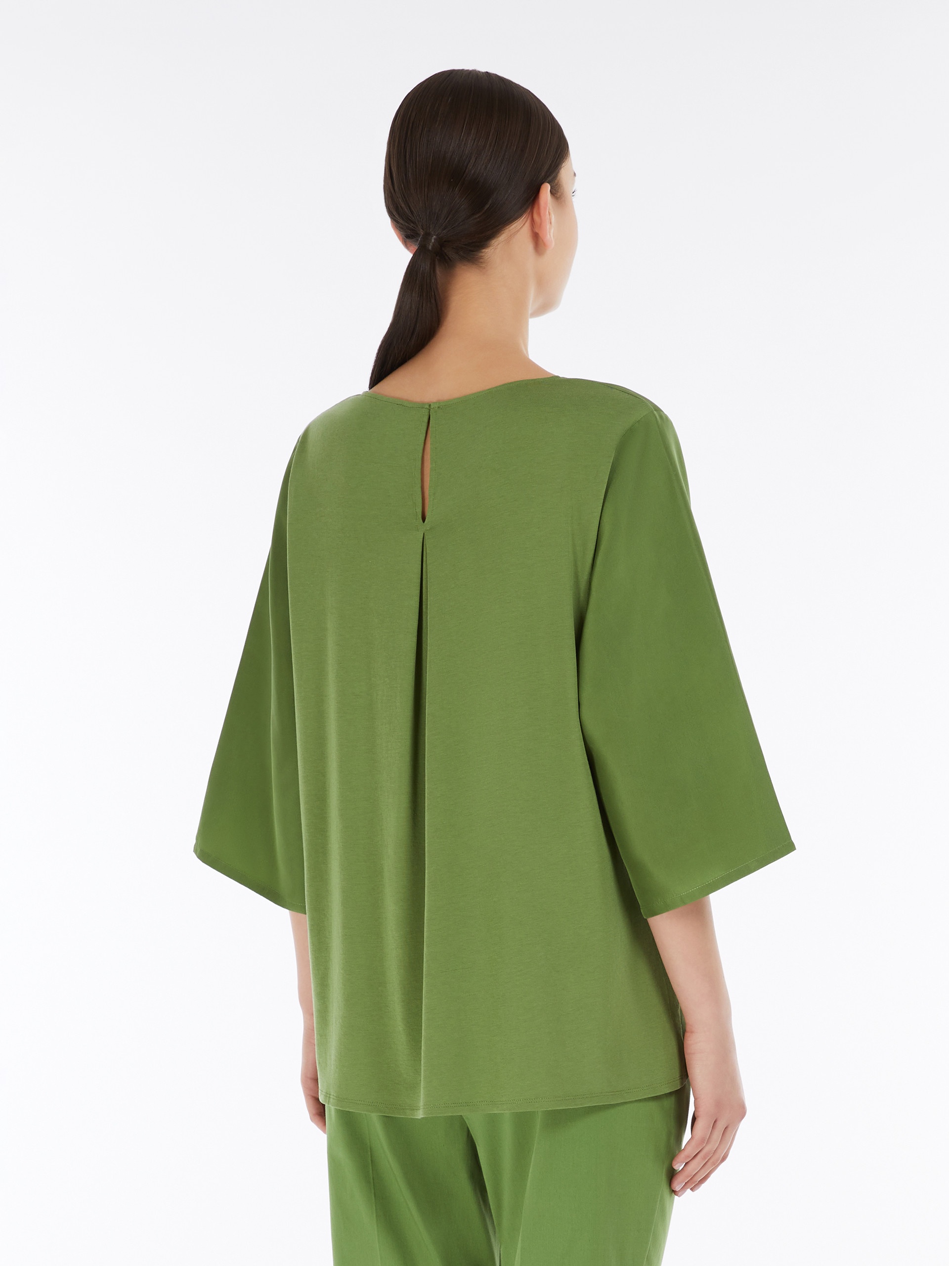 PRIMO Silk and jersey blouse - 4