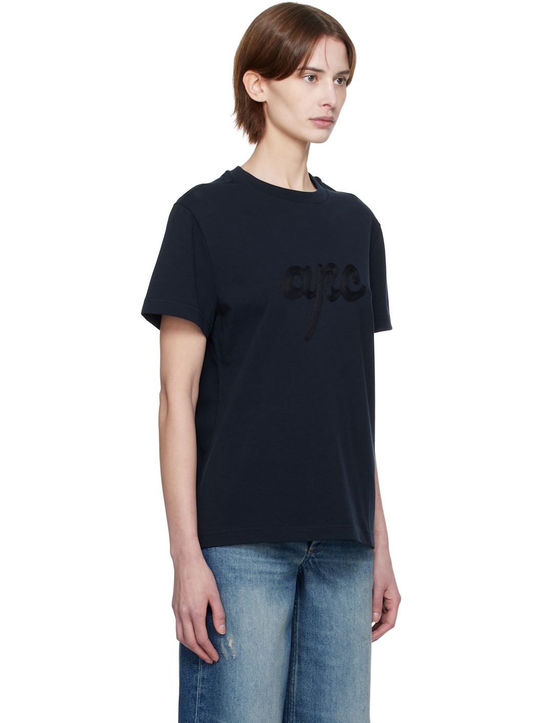 Navy Lenny T-shirt - 2
