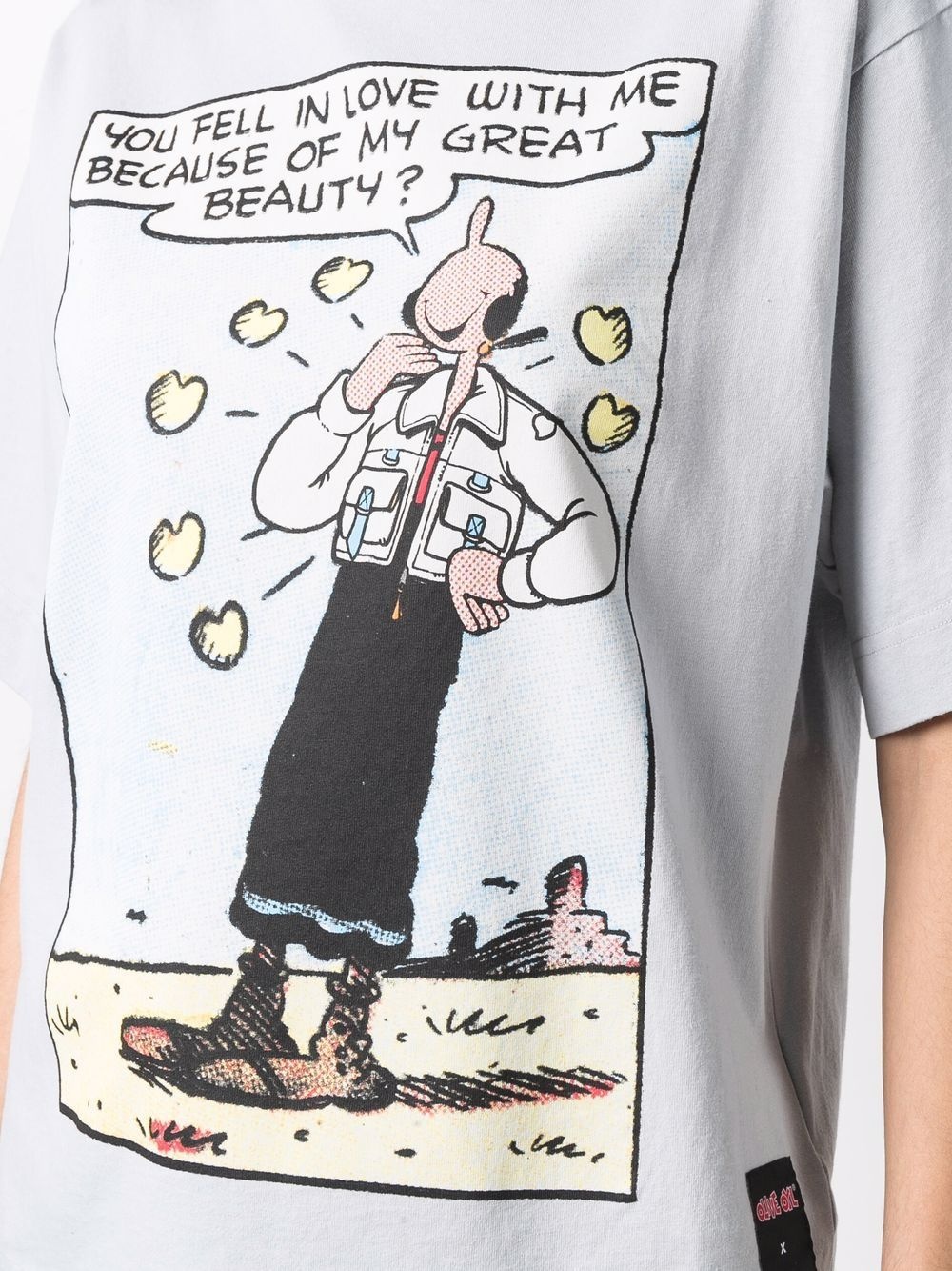 cartoon print T-shirt - 5