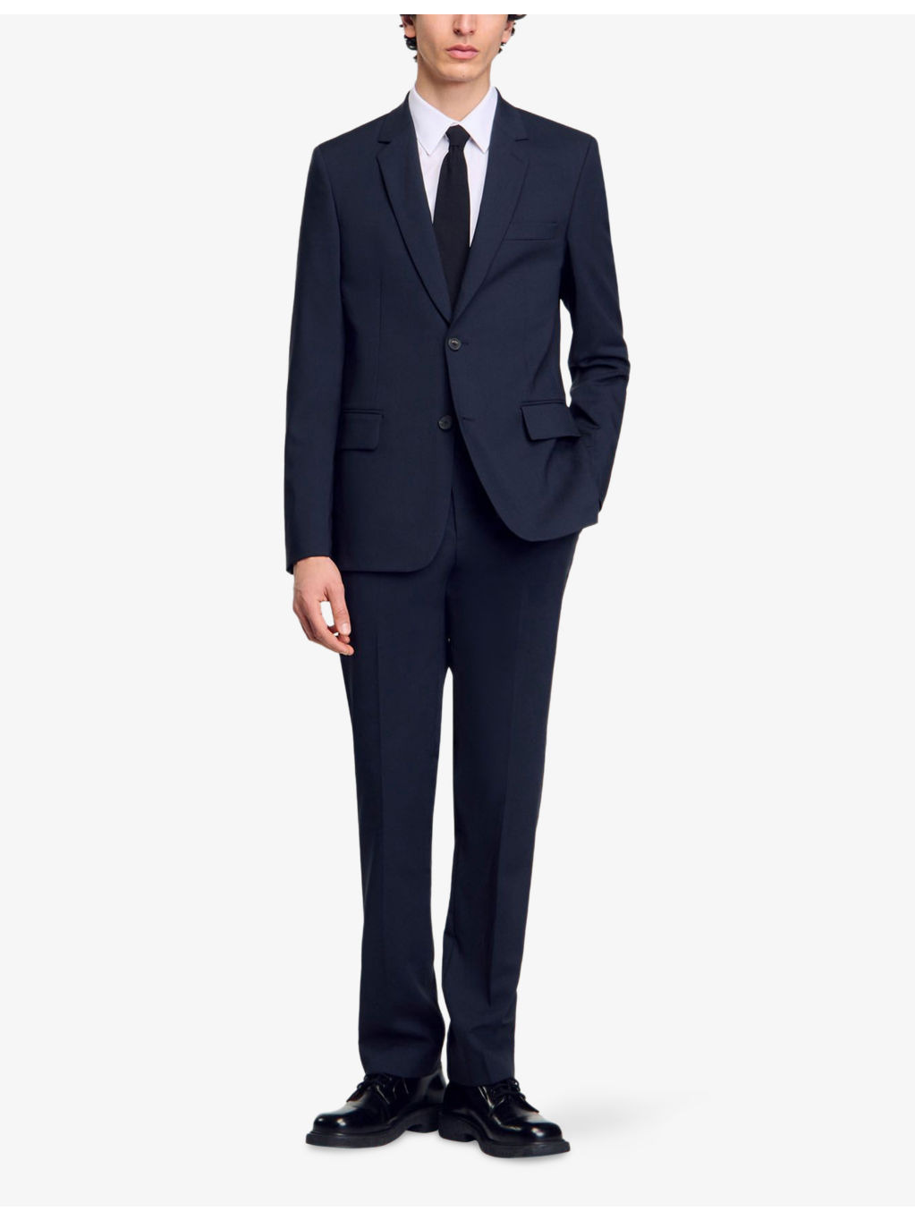 Regular-Fit Single-Breasted Wool Blazer - 2
