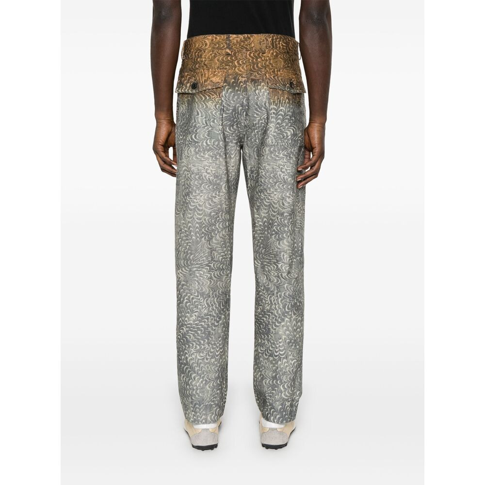 Dries Van Noten Grey Trousers - Tapered Trousers Men - 3