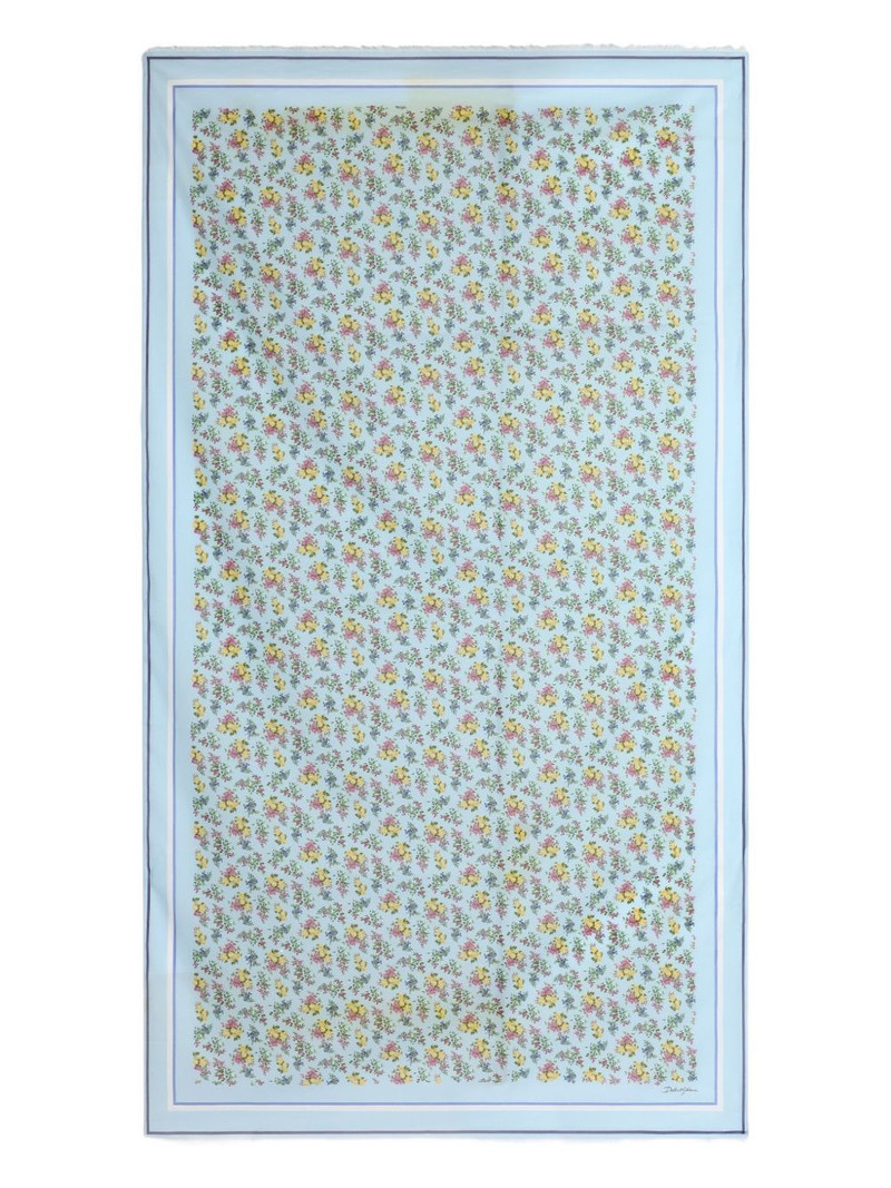 floral-print sarong 1