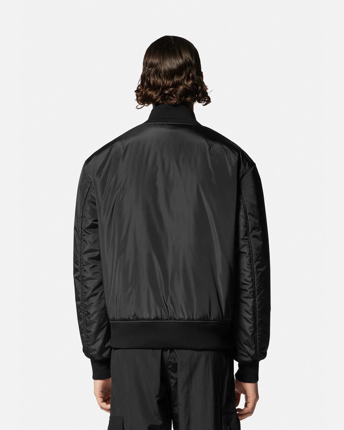 Chain Couture Reversible Bomber - 6