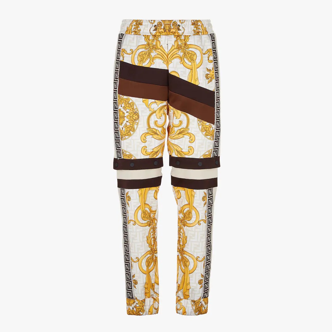 Fendace multicolor jersey pants - 1