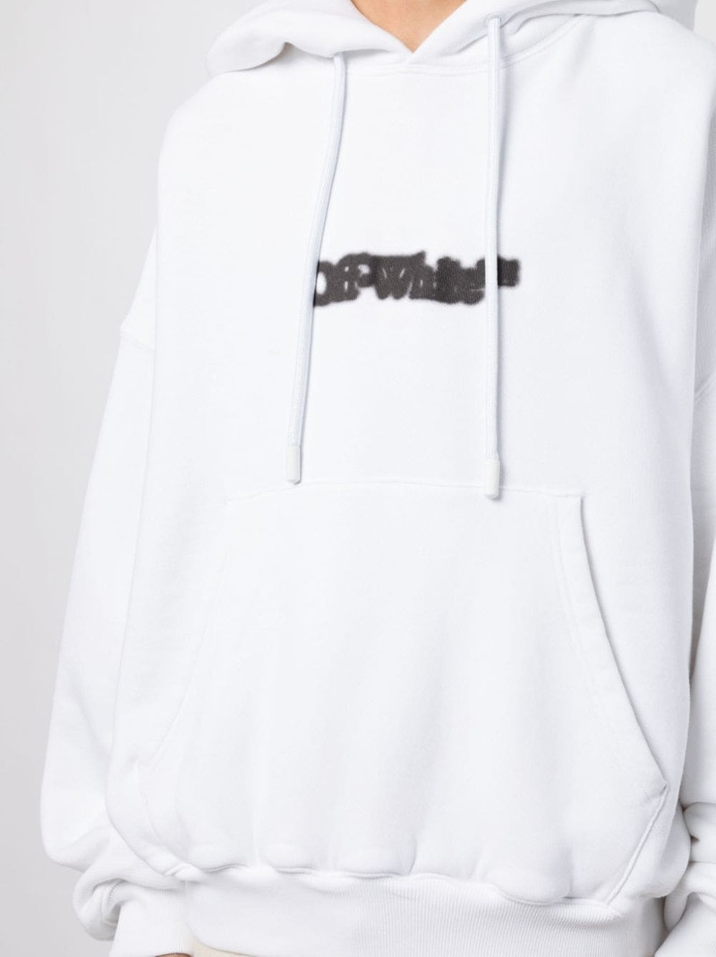 로고 인쇄 drawstring 후드 5