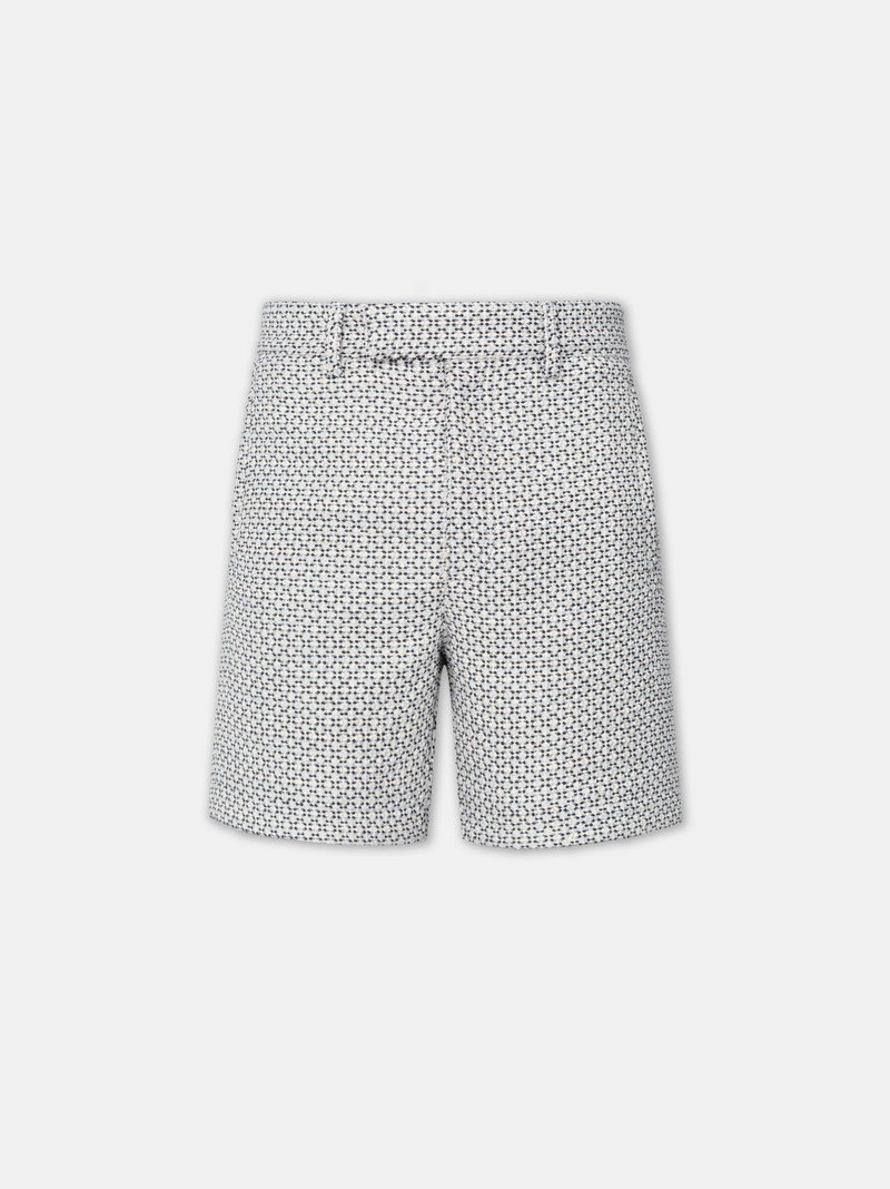 TWEED FLAP POCKET PULL ON SHORT 1