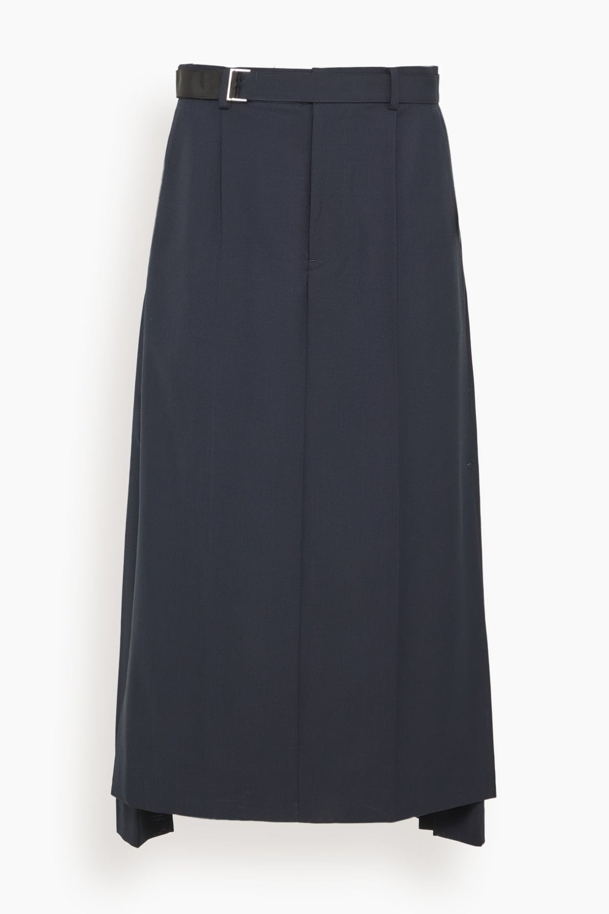 Suiting Skirt in Navy - 1