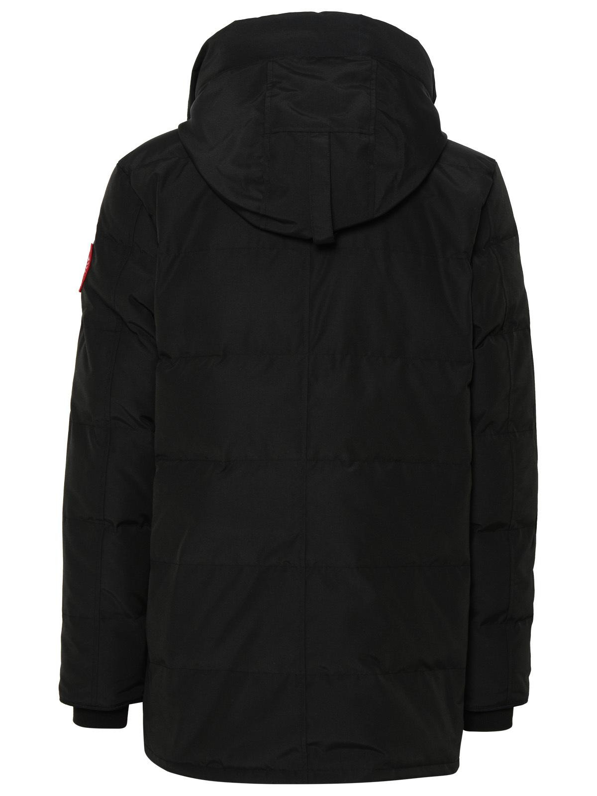 Canada Goose 'Carson' Black Cotton Blend Parka Men - 3