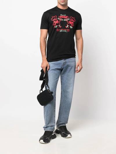 DSQUARED2 graphic-print short-sleeved T-shirt outlook