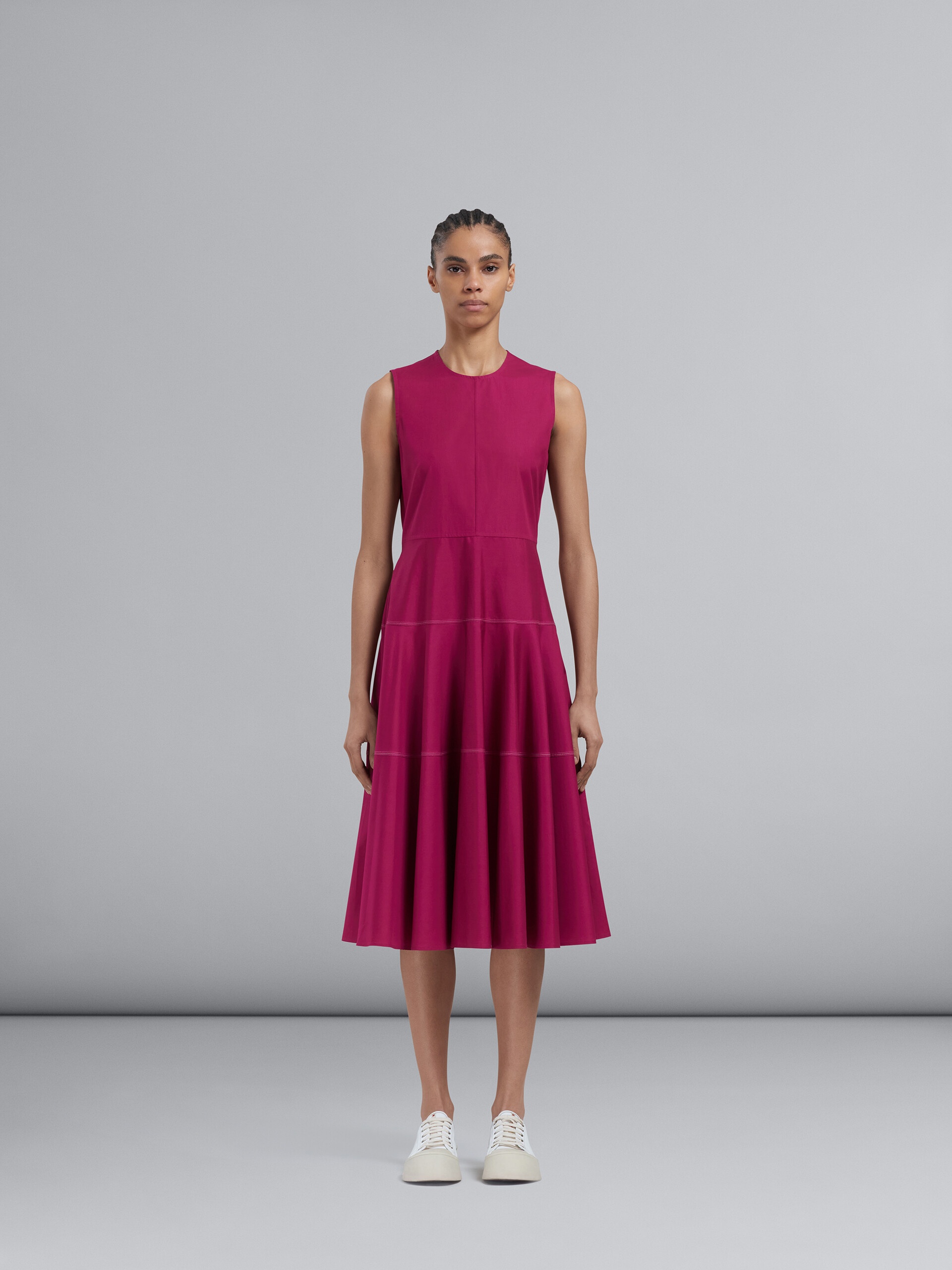 COTTON POPLIN DRESS - 2