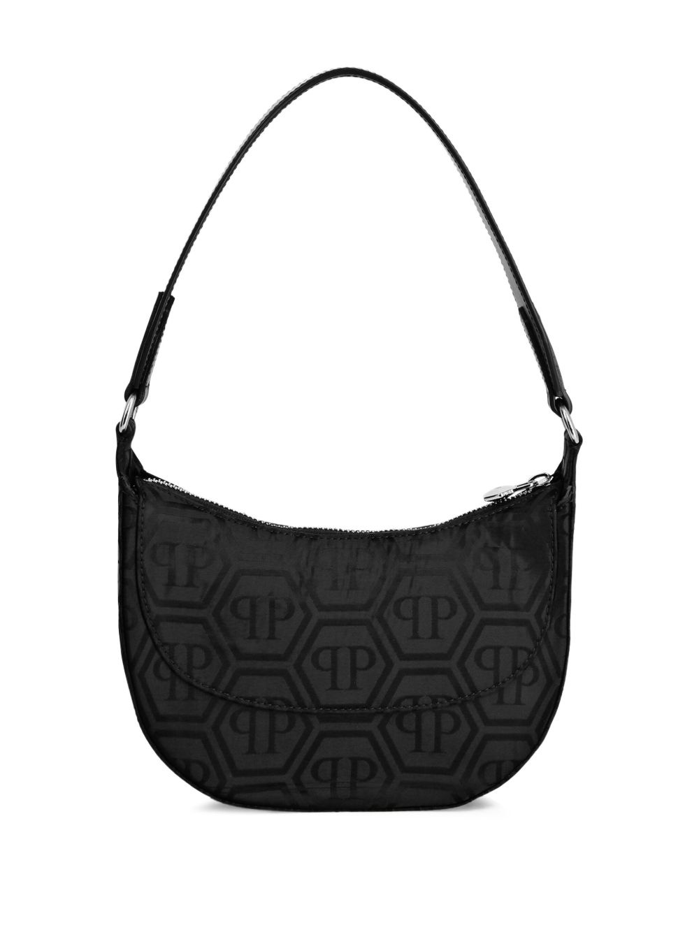 monogram-jacquard shoulder bag - 2
