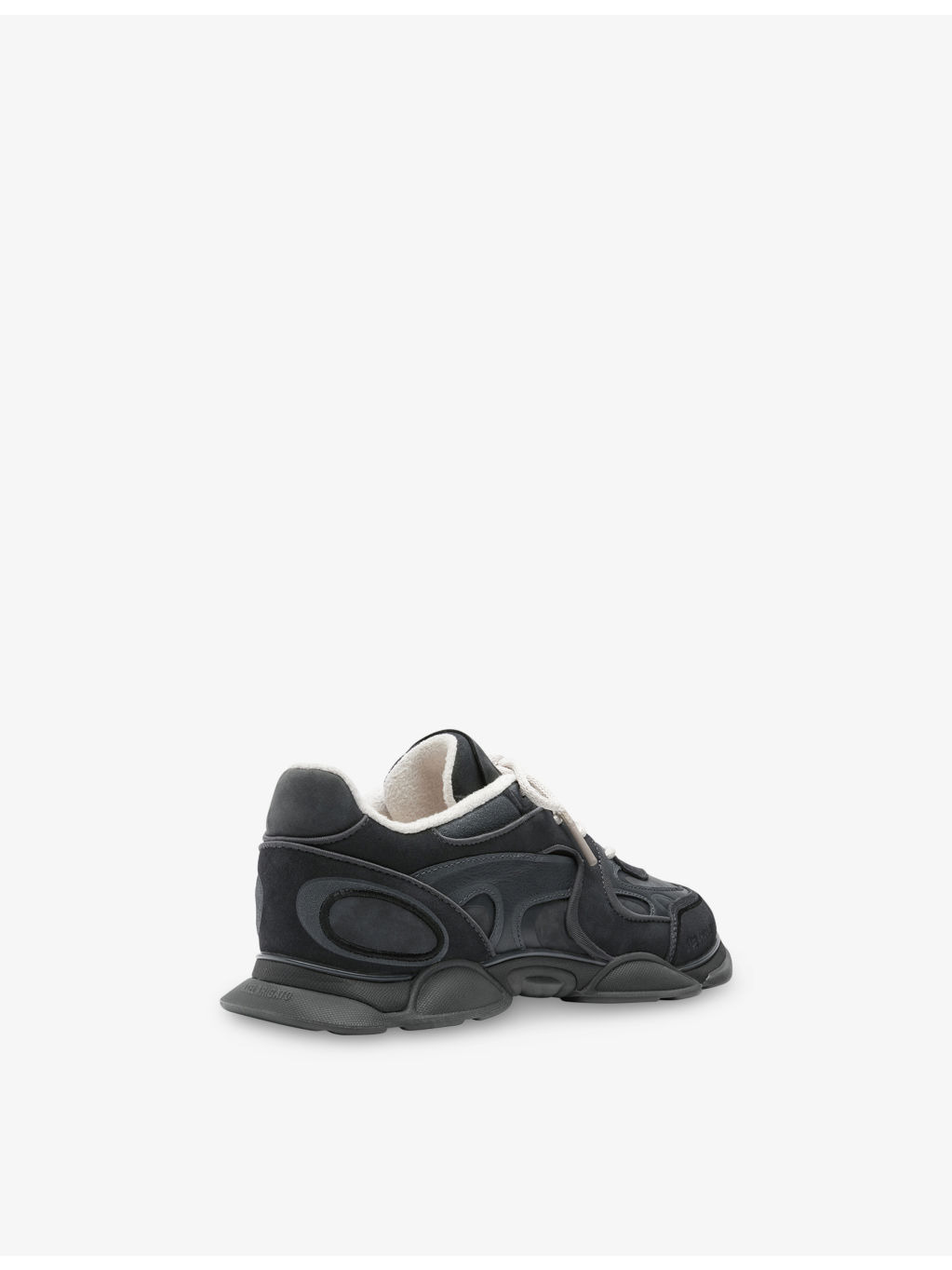 Eris Leather and Suede Trainers - 5