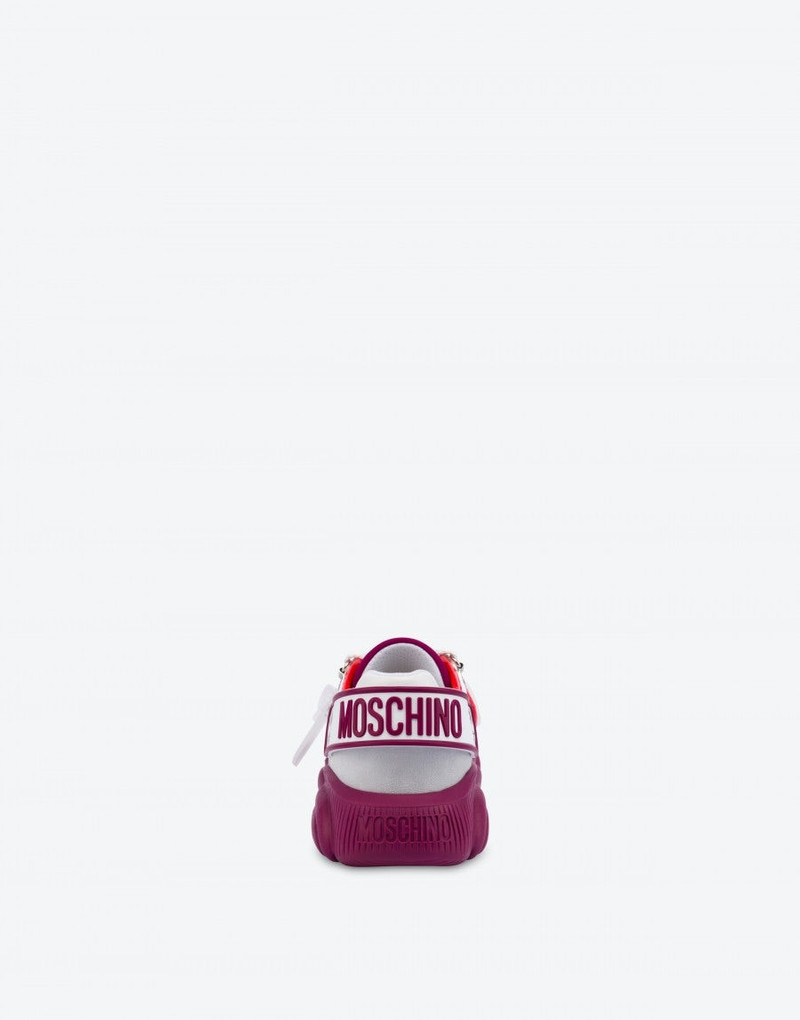 Moschino ROLLER SKATES TEDDY SHOES outlook