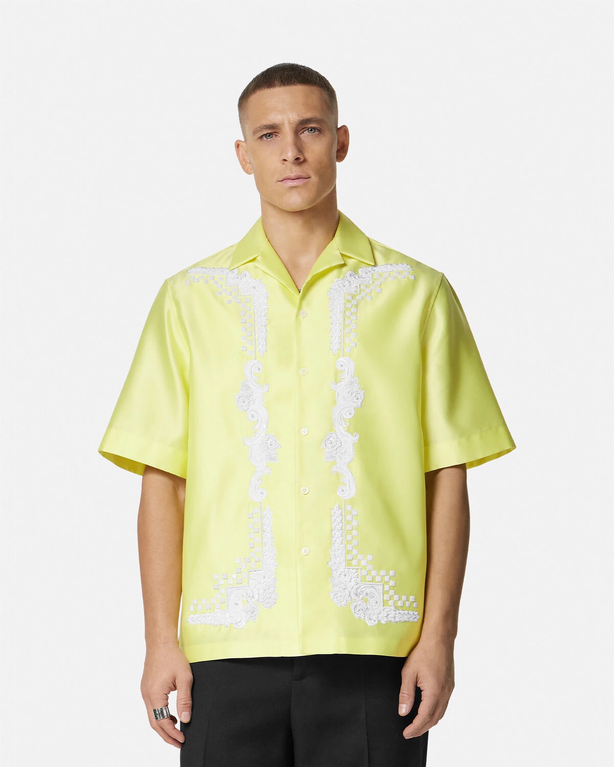 Embroidered Duchesse Shirt - 4
