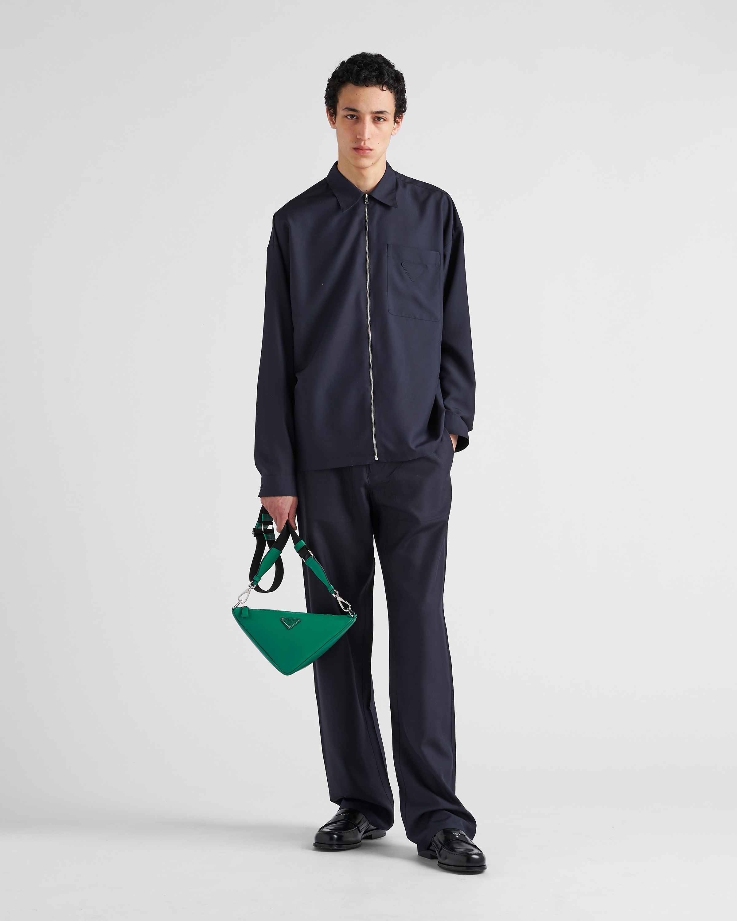 Prada Triangle leather bag - 8