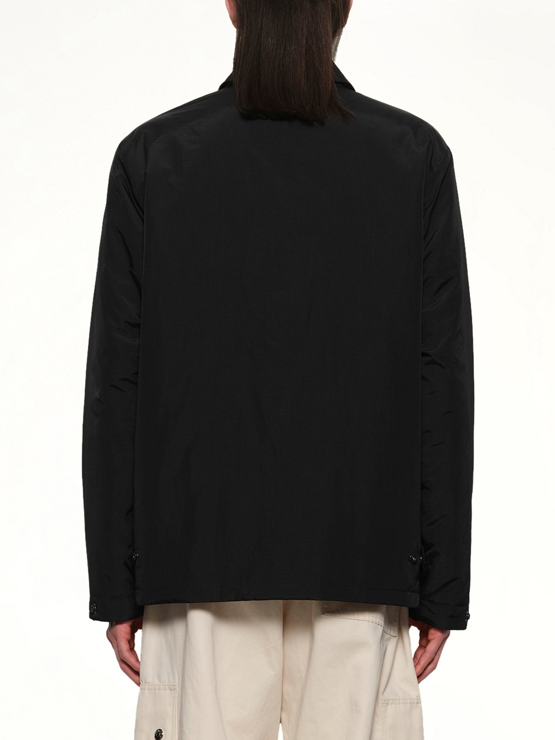 Boke Flower 2.0 Reversible Heavy Coach Jacket in Black - 5