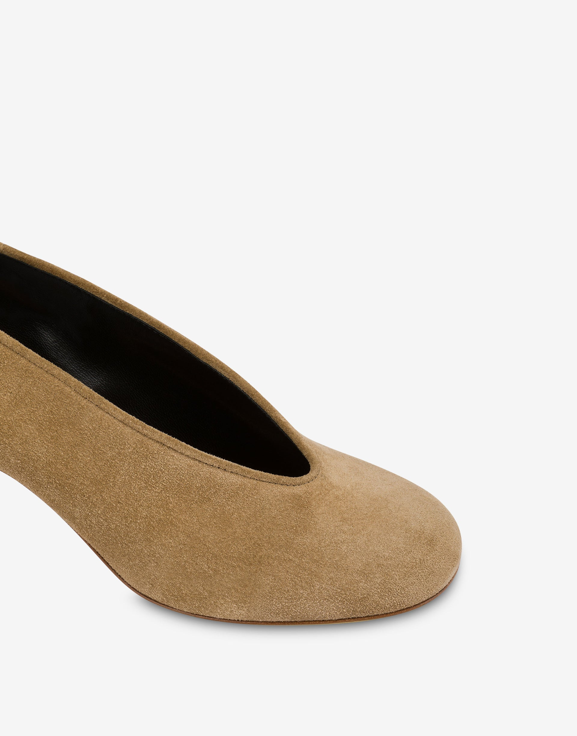 DUCK SUEDE PUMPS - 3