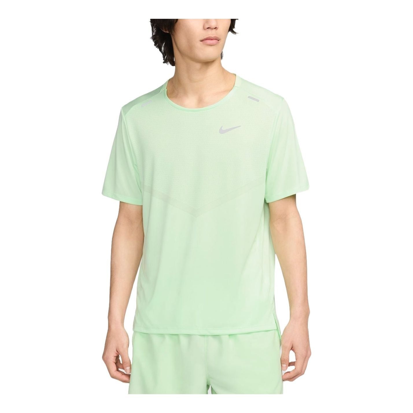 Nike Dri-FIT Rise 365 Running T-Shirt Asia Sizing 'Light Green' CZ9185-376 - 1