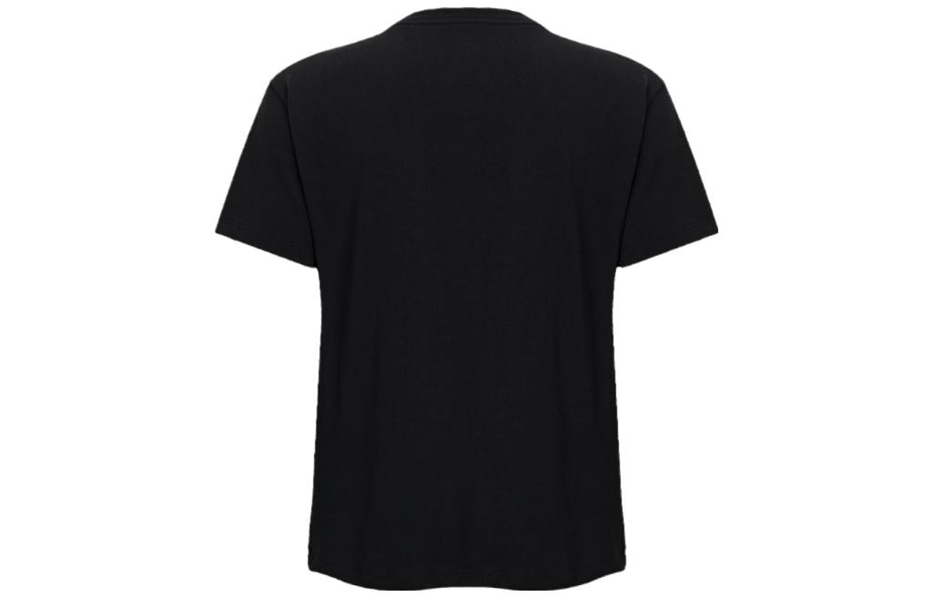(WMNS) Under Armour Project Rock Brahma Heavyweight T-shirt 'Black White' 1378973-001 - 2