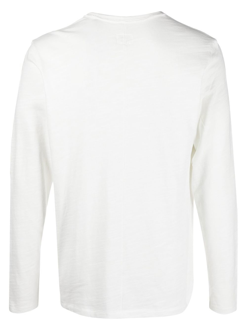 long-sleeve cotton T-shirt - 2