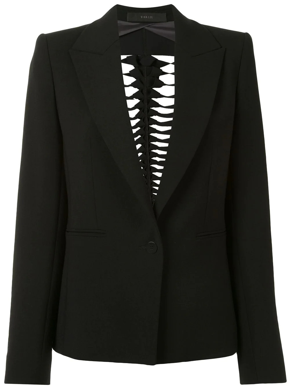 Filter cut-out blazer - 1