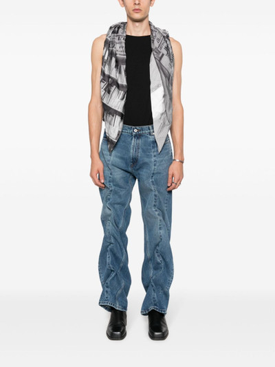 Y/Project Wire wide-leg jeans outlook