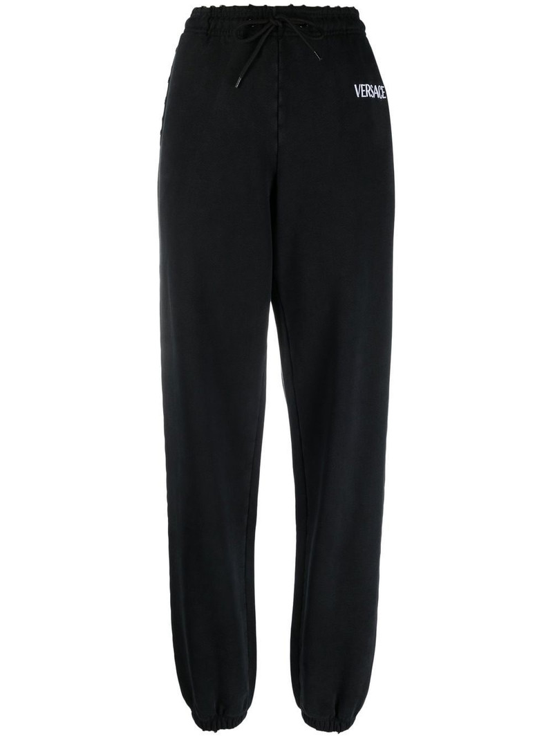 logo-print track pants 1