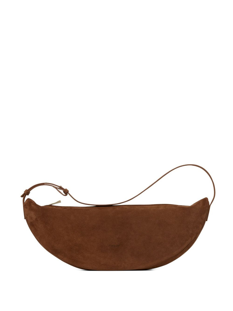 crescent suede shoulder bag 1