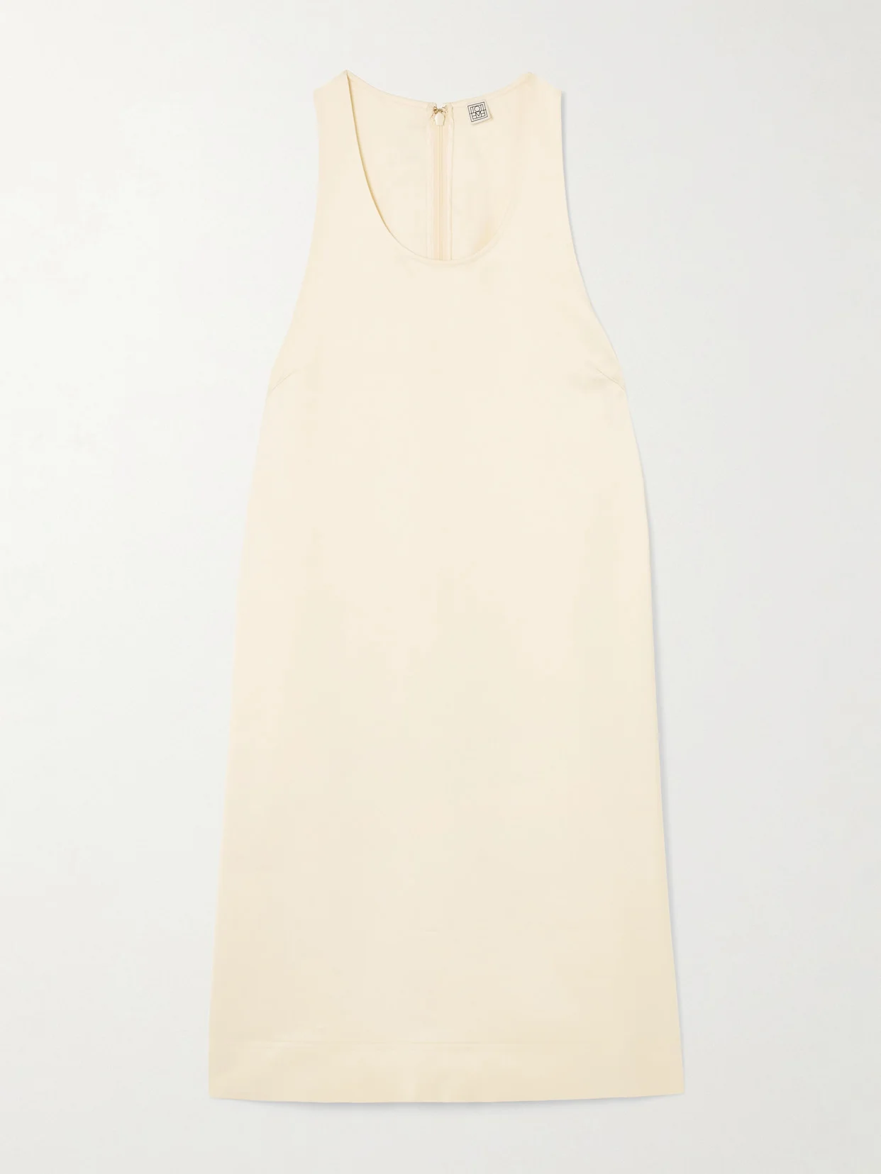 Satin Mini Dress - 1