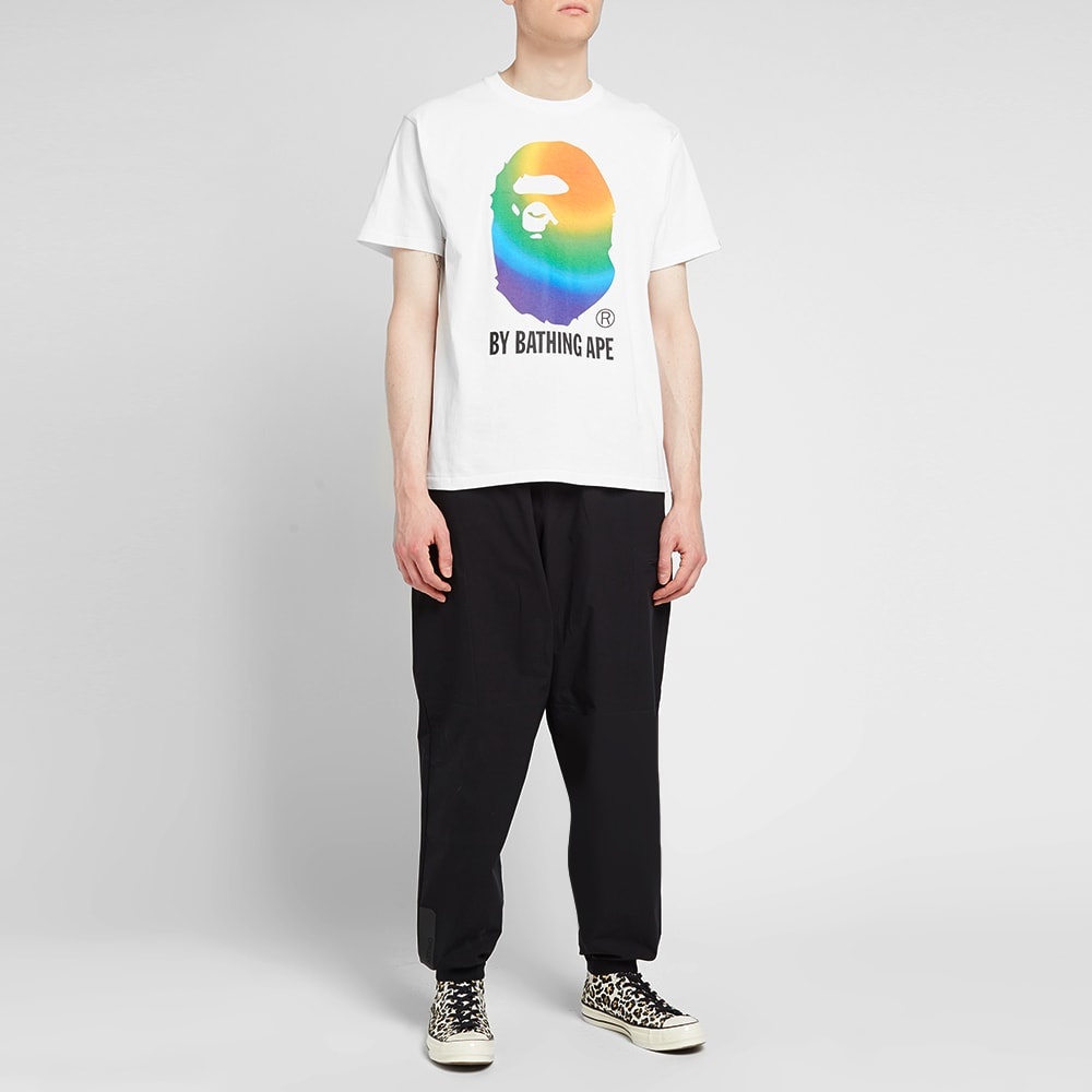 A Bathing Ape Rainbow By Bathing Tee - 5