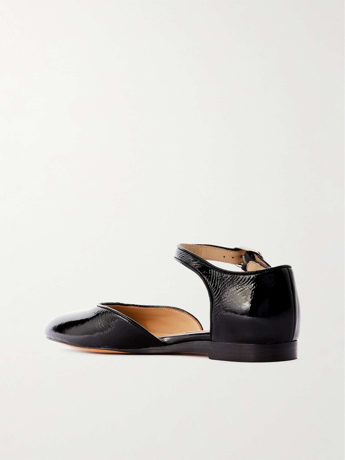 Patent-leather Mary Jane ballet flats - 3