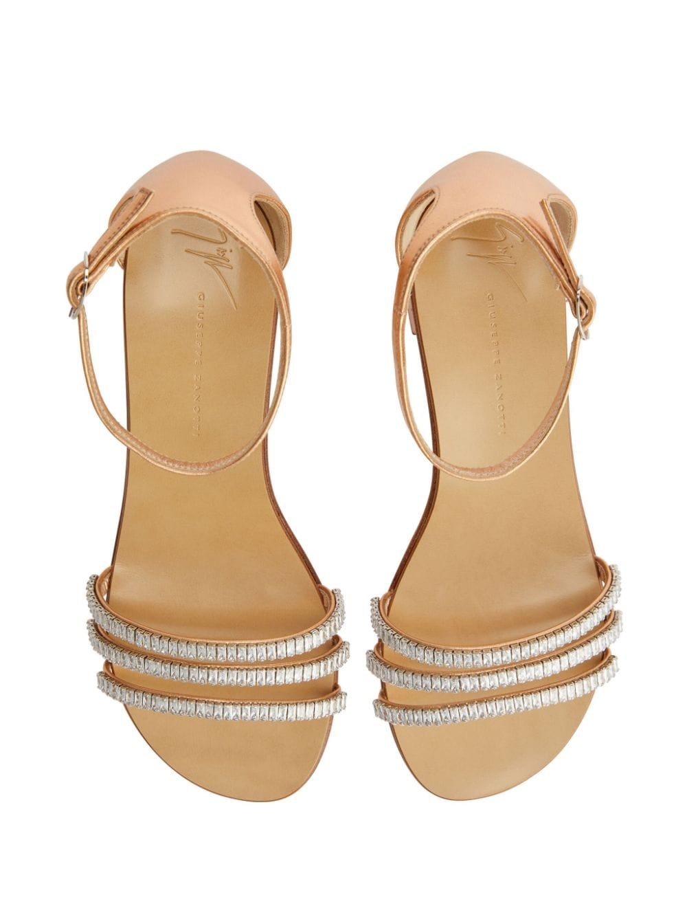 Martha round-toe leather sandals - 2