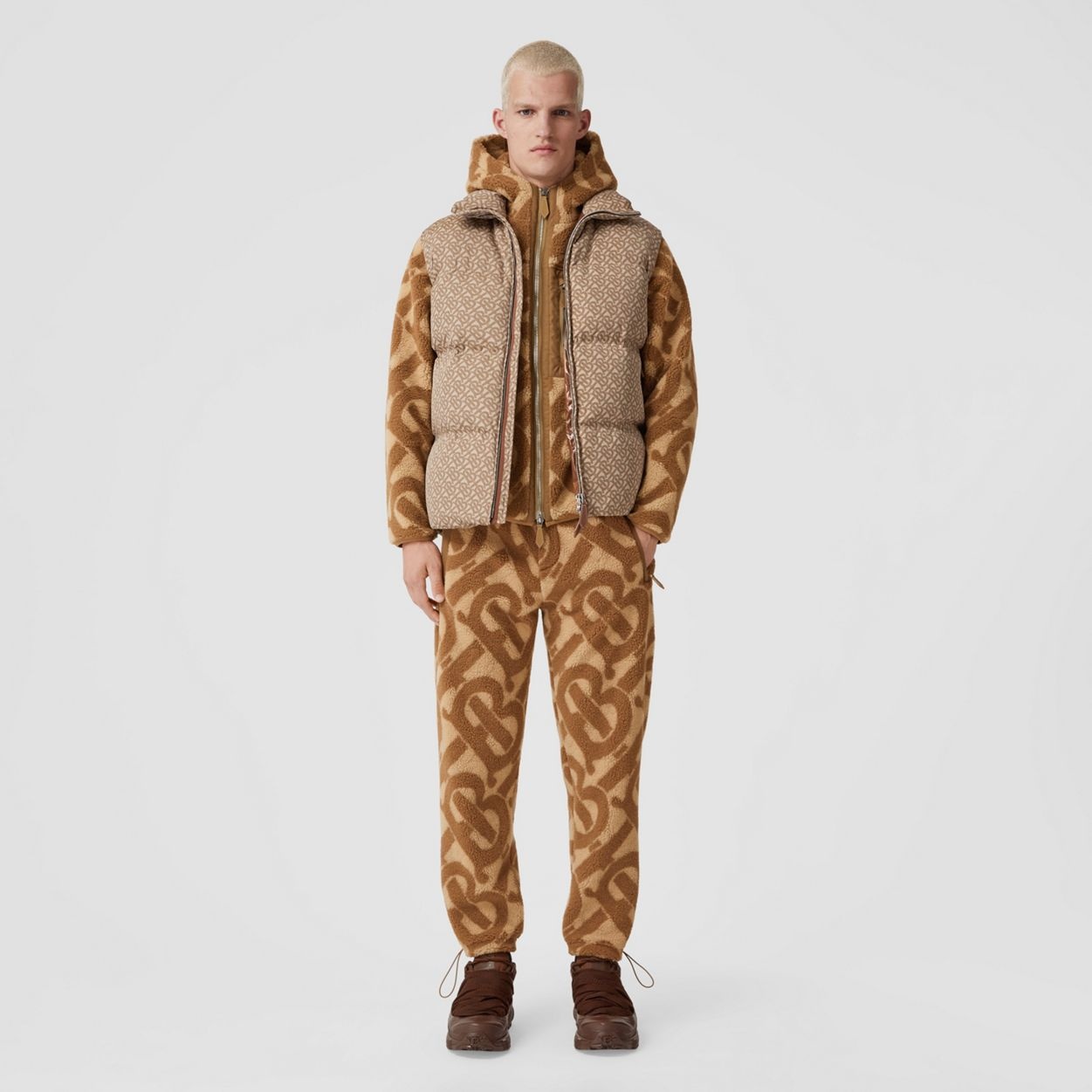 Monogram Jacquard Puffer Gilet - 6