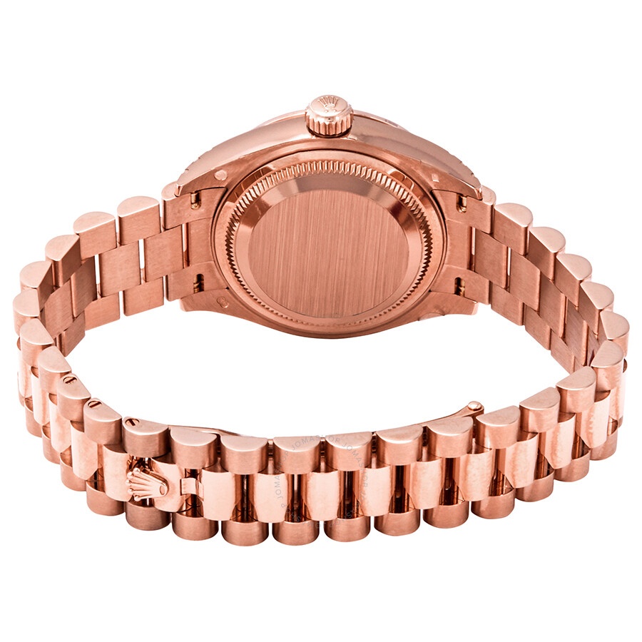Rolex Lady-Datejust 28 Dial Ladies 18kt Everose Gold Predident Watch 279135DRP - 3