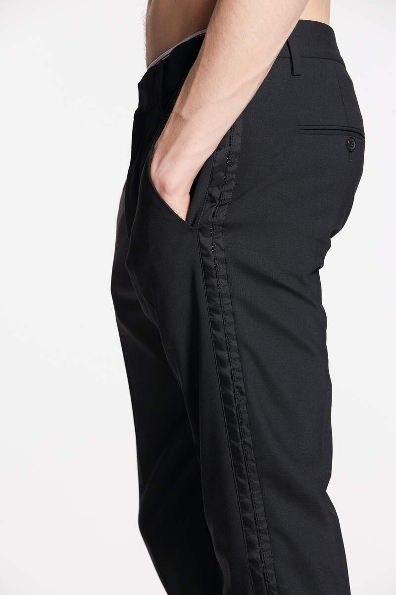 CORSET CIGARETTE ROLL UP PANTS 6