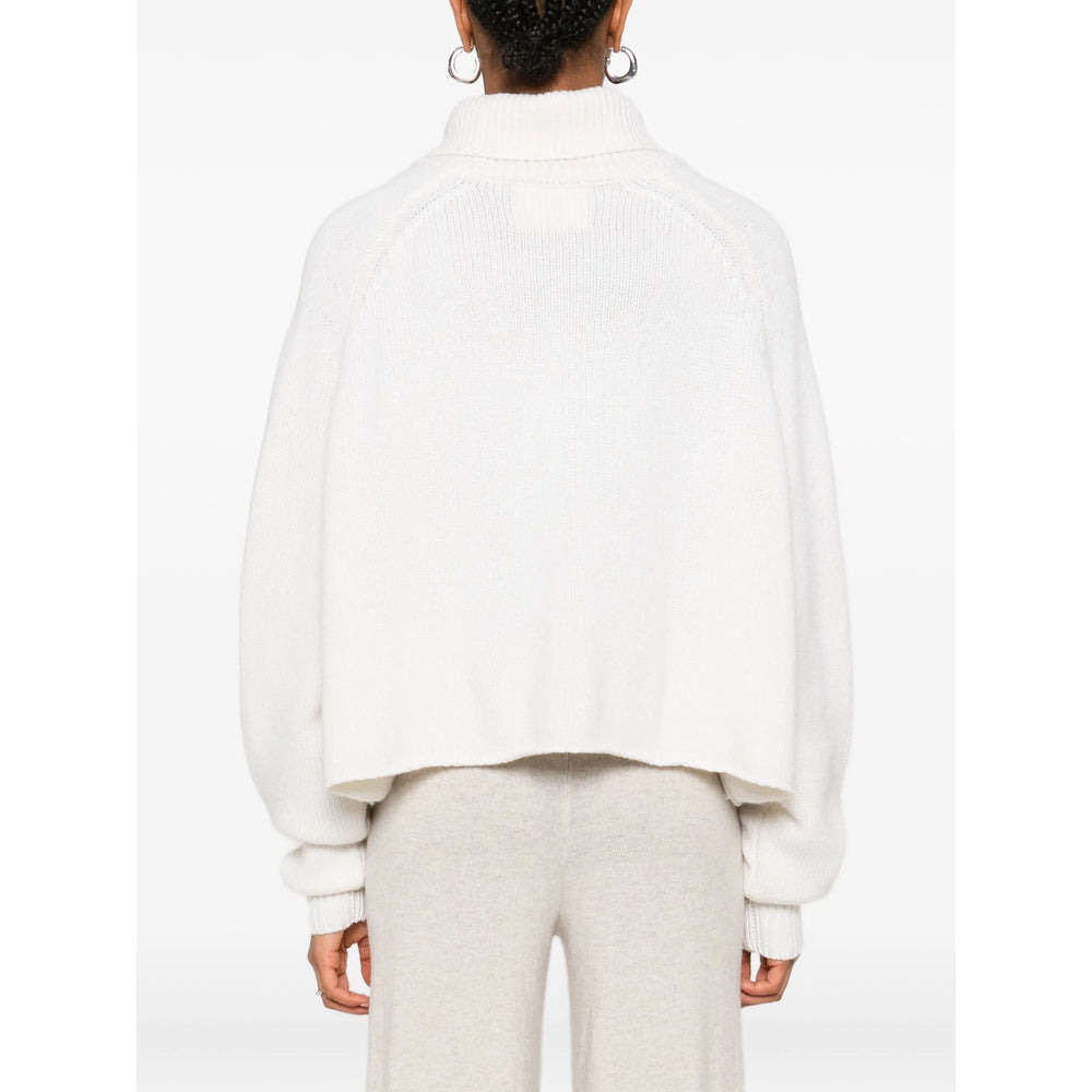 Lisa Yang Neutrals Knitwear - Knitted Tops Women - 3