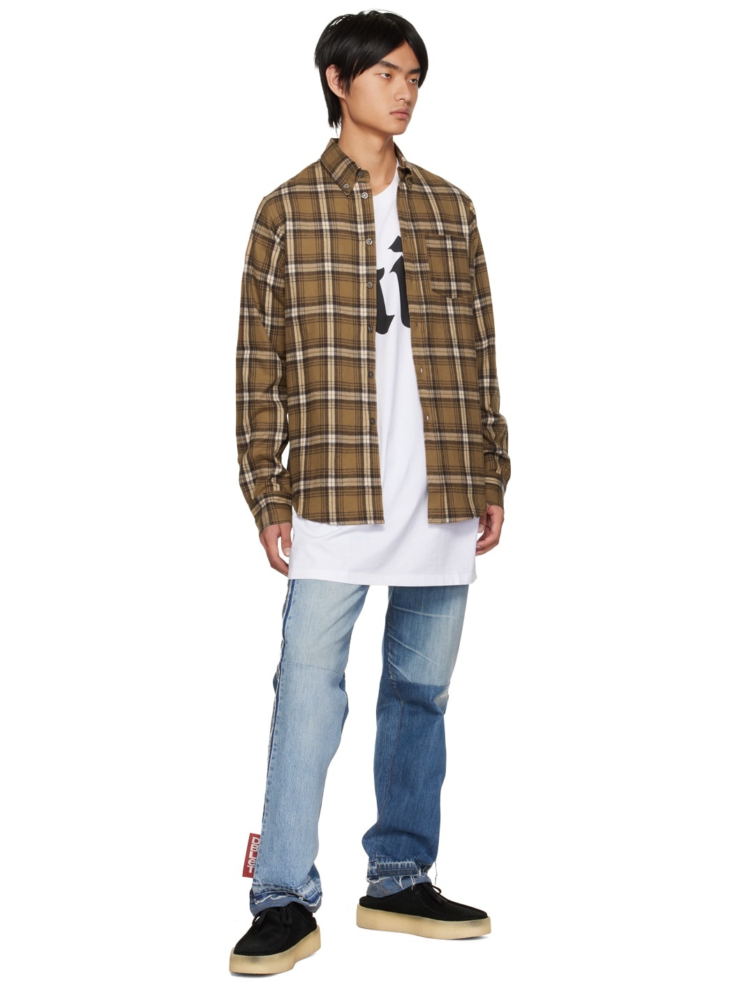 Brown Pyjama Shirt - 4